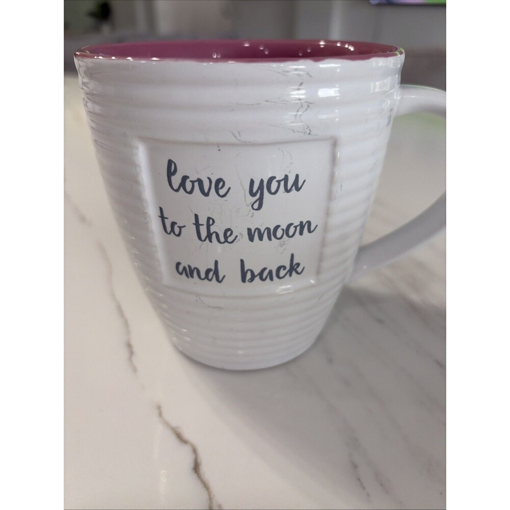 The Old Pottery Company I Love You to the Moon and Back large 18oz Mug Cup
